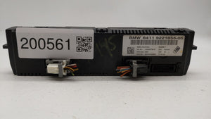 2011-2013 Bmw 335i Climate Control Module Temperature AC/Heater Replacement P/N:9221855 6411 9250396 Fits 2011 2012 2013 OEM Used Auto Parts - Oemusedautoparts1.com