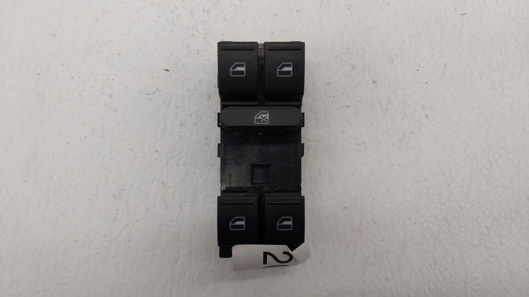 2006-2014 Volkswagen Golf Master Power Window Switch Replacement Driver Side Left P/N:3C1867171B 1K4 959 857 B Fits OEM Used Auto Parts - Oemusedautoparts1.com