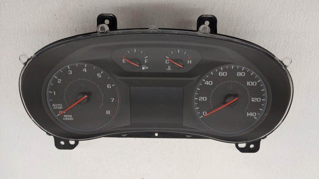 2017-2018 Chevrolet Malibu Instrument Cluster Speedometer Gauges P/N:84128302 84451585 Fits 2017 2018 OEM Used Auto Parts - Oemusedautoparts1.com