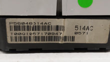 2011-2014 Chrysler 200 Instrument Cluster Speedometer Gauges P/N:P56046514AC P56046911AE Fits 2011 2012 2013 2014 OEM Used Auto Parts - Oemusedautoparts1.com