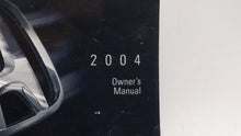 2004 Honda Accord Owners Manual Book Guide OEM Used Auto Parts - Oemusedautoparts1.com