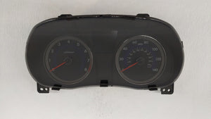 2013-2014 Hyundai Accent Instrument Cluster Speedometer Gauges P/N:94001-1R005 Fits 2013 2014 OEM Used Auto Parts - Oemusedautoparts1.com