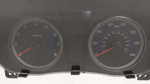 2013-2014 Hyundai Accent Instrument Cluster Speedometer Gauges P/N:94001-1R005 Fits 2013 2014 OEM Used Auto Parts - Oemusedautoparts1.com