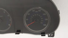 2013-2014 Hyundai Accent Instrument Cluster Speedometer Gauges P/N:94001-1R005 Fits 2013 2014 OEM Used Auto Parts - Oemusedautoparts1.com