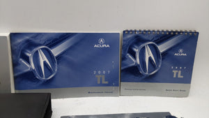 2007 Acura Tl Owners Manual Book Guide OEM Used Auto Parts - Oemusedautoparts1.com