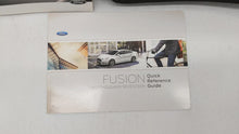 2017 Ford Fusion Owners Manual Book Guide OEM Used Auto Parts - Oemusedautoparts1.com