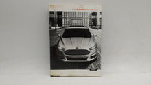 2016 Ford Fusion Owners Manual Book Guide OEM Used Auto Parts - Oemusedautoparts1.com