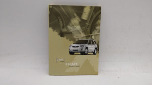 2005 Ford Escape Owners Manual Book Guide OEM Used Auto Parts - Oemusedautoparts1.com