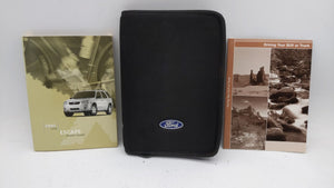 2005 Ford Escape Owners Manual Book Guide OEM Used Auto Parts - Oemusedautoparts1.com