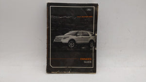 2012 Ford Explorer Owners Manual Book Guide OEM Used Auto Parts - Oemusedautoparts1.com