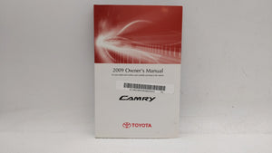 2009 Toyota Camry Owners Manual Book Guide OEM Used Auto Parts - Oemusedautoparts1.com