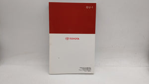 2009 Toyota Camry Owners Manual Book Guide OEM Used Auto Parts - Oemusedautoparts1.com