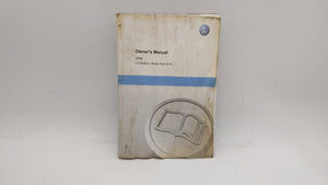 2014 Volkswagen Jetta Owners Manual Book Guide OEM Used Auto Parts - Oemusedautoparts1.com