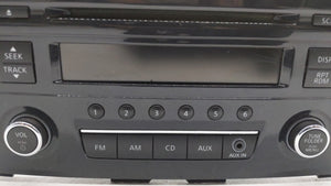 2013-2015 Nissan Altima Radio AM FM Cd Player Receiver Replacement P/N:28185 3TA0G 28185 3TB0G Fits 2013 2014 2015 OEM Used Auto Parts - Oemusedautoparts1.com