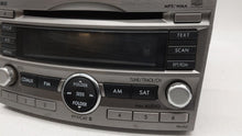 2010-2012 Subaru Legacy Radio AM FM Cd Player Receiver Replacement P/N:86201AJ64A Fits 2010 2011 2012 OEM Used Auto Parts - Oemusedautoparts1.com