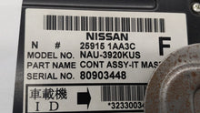 2009 Nissan Murano Radio AM FM Cd Player Receiver Replacement P/N:25915 1AA3C 25915 1AA0E Fits OEM Used Auto Parts - Oemusedautoparts1.com