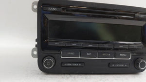 2015-2017 Volkswagen Jetta Radio AM FM Cd Player Receiver Replacement P/N:1K0 035 164 J Fits 2015 2016 2017 OEM Used Auto Parts - Oemusedautoparts1.com