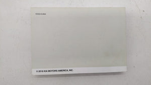 2019 Kia Optima Owners Manual Book Guide OEM Used Auto Parts - Oemusedautoparts1.com