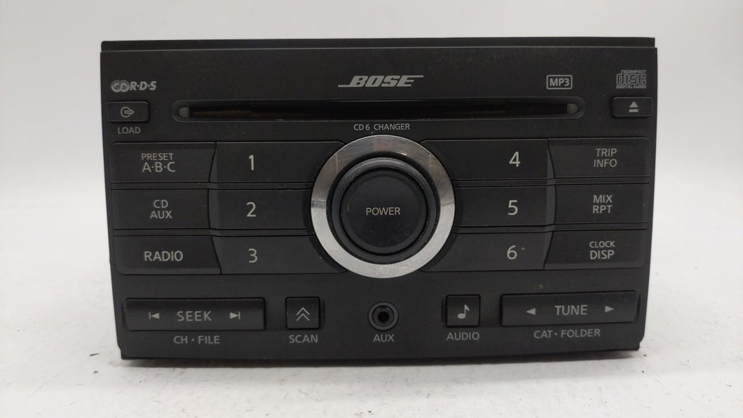 2008 Nissan Maxima Radio AM FM Cd Player Receiver Replacement P/N:28090 ZK30A 28185 ZE50B Fits OEM Used Auto Parts - Oemusedautoparts1.com