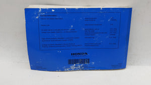 2008 Honda Accord Owners Manual Book Guide OEM Used Auto Parts - Oemusedautoparts1.com