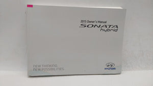 2015 Hyundai Sonata Owners Manual Book Guide OEM Used Auto Parts - Oemusedautoparts1.com