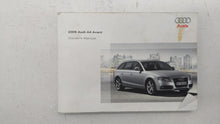 2009 Audi A4 Owners Manual Book Guide OEM Used Auto Parts - Oemusedautoparts1.com