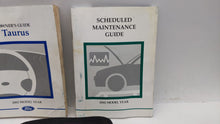 2002 Ford Taurus Owners Manual Book Guide OEM Used Auto Parts - Oemusedautoparts1.com