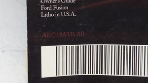 2010 Ford Fusion Owners Manual Book Guide OEM Used Auto Parts - Oemusedautoparts1.com