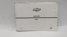 2007 Chevrolet Malibu Owners Manual Book Guide OEM Used Auto Parts - Oemusedautoparts1.com