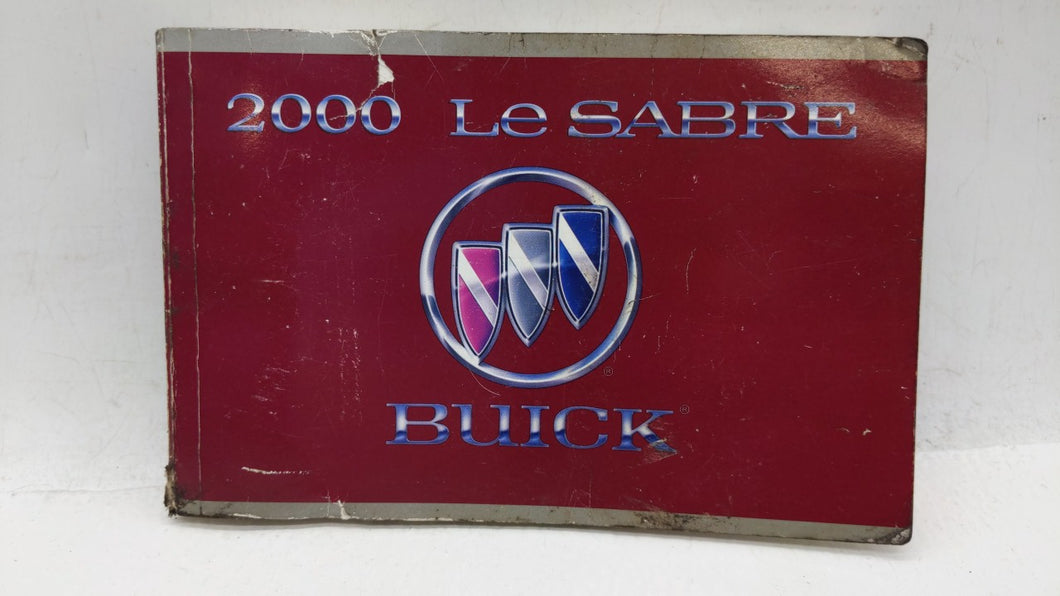 2000 Buick Lesabre Owners Manual Book Guide OEM Used Auto Parts - Oemusedautoparts1.com