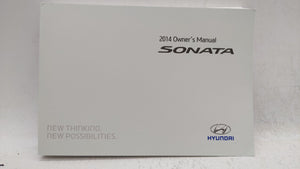 2014 Hyundai Sonata Owners Manual Book Guide OEM Used Auto Parts - Oemusedautoparts1.com