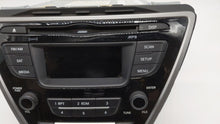 2014-2016 Hyundai Elantra Radio AM FM Cd Player Receiver Replacement P/N:961703X156GU 96170-3X156GU Fits 2014 2015 2016 OEM Used Auto Parts - Oemusedautoparts1.com