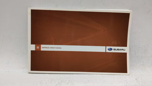 2009 Subaru Impreza Owners Manual Book Guide OEM Used Auto Parts - Oemusedautoparts1.com