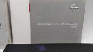 2013 Nissan Versa Owners Manual Book Guide OEM Used Auto Parts - Oemusedautoparts1.com