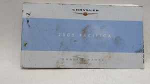 2005 Chrysler Pacifica Owners Manual Book Guide OEM Used Auto Parts - Oemusedautoparts1.com