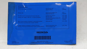 2009 Honda Accord Owners Manual Book Guide OEM Used Auto Parts - Oemusedautoparts1.com