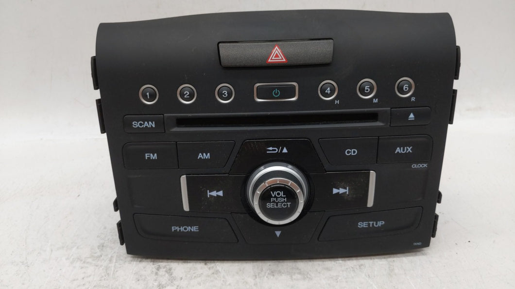 2015-2016 Honda Cr-V Radio AM FM Cd Player Receiver Replacement P/N:39100-T0A-A911-M1 Fits 2015 2016 OEM Used Auto Parts - Oemusedautoparts1.com