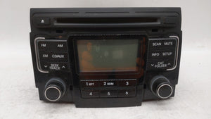 2011 Hyundai Sonata Radio AM FM Cd Player Receiver Replacement P/N:96180-3Q000 96180-3Q000XX1 Fits OEM Used Auto Parts - Oemusedautoparts1.com