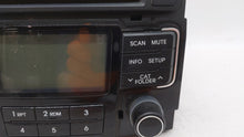 2011 Hyundai Sonata Radio AM FM Cd Player Receiver Replacement P/N:96180-3Q000 96180-3Q000XX1 Fits OEM Used Auto Parts - Oemusedautoparts1.com