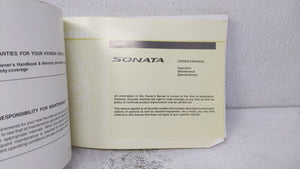 2010 Hyundai Sonata Owners Manual Book Guide OEM Used Auto Parts