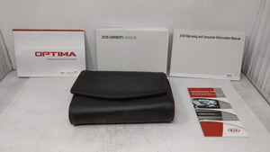 2016 Kia Optima Owners Manual Book Guide OEM Used Auto Parts - Oemusedautoparts1.com