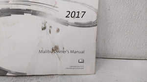 2017 Chevrolet Malibu Owners Manual Book Guide OEM Used Auto Parts - Oemusedautoparts1.com