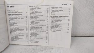 2017 Chevrolet Malibu Owners Manual Book Guide OEM Used Auto Parts - Oemusedautoparts1.com