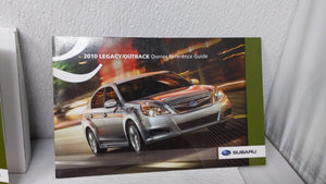 2010 Subaru Legacy Owners Manual Book Guide OEM Used Auto Parts