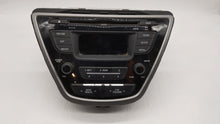 2014-2016 Hyundai Elantra Radio AM FM Cd Player Receiver Replacement P/N:961703X156GU 96170-3X156GU Fits 2014 2015 2016 OEM Used Auto Parts - Oemusedautoparts1.com