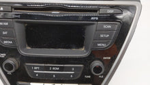 2014-2016 Hyundai Elantra Radio AM FM Cd Player Receiver Replacement P/N:961703X156GU 96170-3X156GU Fits 2014 2015 2016 OEM Used Auto Parts - Oemusedautoparts1.com