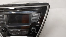 2014-2016 Hyundai Elantra Radio AM FM Cd Player Receiver Replacement P/N:961703X156GU 96170-3X156GU Fits 2014 2015 2016 OEM Used Auto Parts - Oemusedautoparts1.com