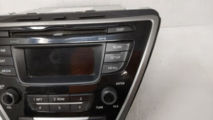 2014-2016 Hyundai Elantra Radio AM FM Cd Player Receiver Replacement P/N:961703X156GU 96170-3X156GU Fits 2014 2015 2016 OEM Used Auto Parts - Oemusedautoparts1.com