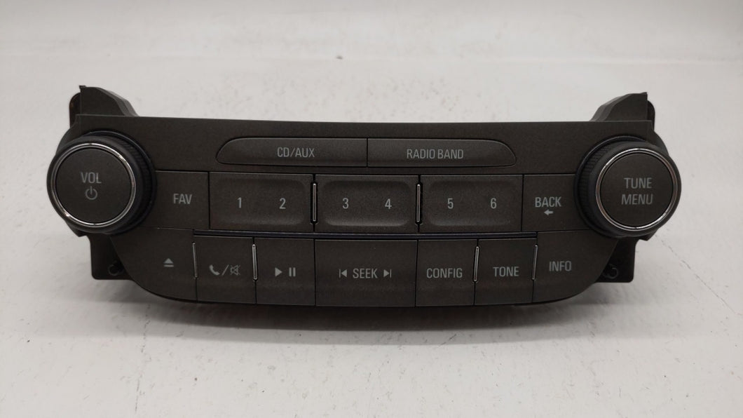 2013-2013 Chevrolet Malibu Radio Control Panel - Oemusedautoparts1.com