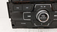 2013-2015 Honda Civic Radio AM FM Cd Player Receiver Replacement P/N:39100-TR3-A314-M1 39100-TS8-L314-M1 Fits 2013 2014 2015 OEM Used Auto Parts - Oemusedautoparts1.com